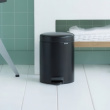 Papperskorg / Pedalhink, 5 L, BRABANTIA NEWICON, Ø 20,5 x H 29,1 cm Papperskorg / Pedalhink, 5 L, BRABANTIA NEWICON, Ø 20,5 x H 29,1 cm