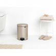 Papperskorg / Pedalhink, 5 L, BRABANTIA NEWICON, Ø 20,5 x H 29,1 cm Papperskorg / Pedalhink, 5 L, BRABANTIA NEWICON, Ø 20,5 x H 29,1 cm