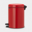 Papperskorg / Pedalhink, 5 L, BRABANTIA NEWICON, Ø 20,5 x H 29,1 cm Papperskorg / Pedalhink, 5 L, BRABANTIA NEWICON, Ø 20,5 x H 29,1 cm