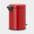 Papperskorg / Pedalhink, 5 L, BRABANTIA NEWICON, Ø 20,5 x H 29,1 cm Papperskorg / Pedalhink, 5 L, BRABANTIA NEWICON, Ø 20,5 x H 29,1 cm