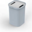 Papperskorg för Källsortering, 2-delad, GO-RECYCLING CADDY SMALL, 14 L, Joseph Joseph, Grå