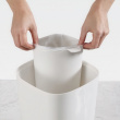 Papperskorg, 2-delad, SPLIT WASTE, 8 Liter, Joseph Joseph, Vit / Blå Papperskorg, 2-delad, SPLIT WASTE, 8 Liter, Joseph Joseph, Vit / Blå