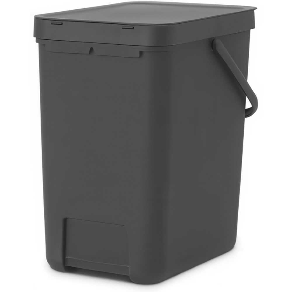 Sophink med lock och handdtag 12L, Brabantia i gruppen Förvaring / Städförvaring och sopsortering / Sopsortering hos SmartaSaker.se (42387)