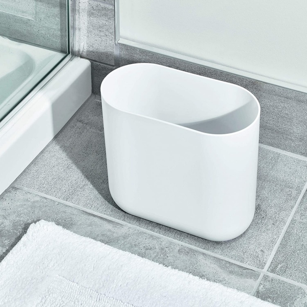 Papperskorg, Liten, Oval, CADE SLIM, 27 x 14 x H 25 cm i gruppen Förvaring / Badrumsförvaring / Papperskorgar hos SmartaSaker.se (42388)