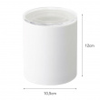 Porslinsburk med lock, YAMAZAKI TOWER LARGE CANISTER, Ø 10,5 x H 12 cm Porslinsburk med lock, YAMAZAKI TOWER LARGE CANISTER, Ø 10,5 x H 12 cm