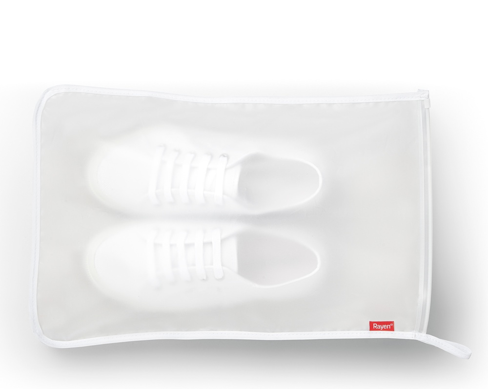 Påsar för Skor / Accessoarer, Vattentäta, 2 st, MILKY WHITE, 41 x 28 cm, Transparent vit i gruppen Förvaring / Garderobsförvaring / Skoförvaring hos SmartaSaker.se (42443)