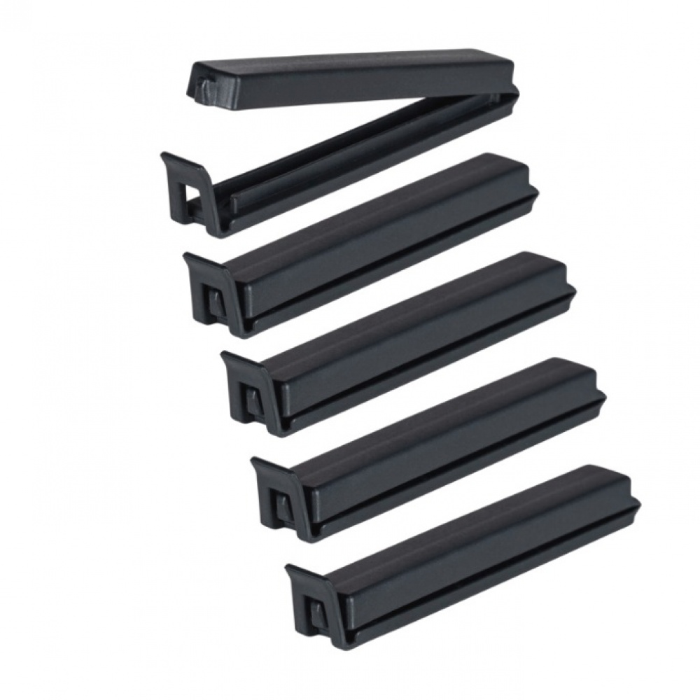 Påsklämmor, 5 stycken, TILLY BAG CLIPS, 11 cm, Svarta i gruppen Förvaring / Köksförvaring hos SmartaSaker.se (42452)