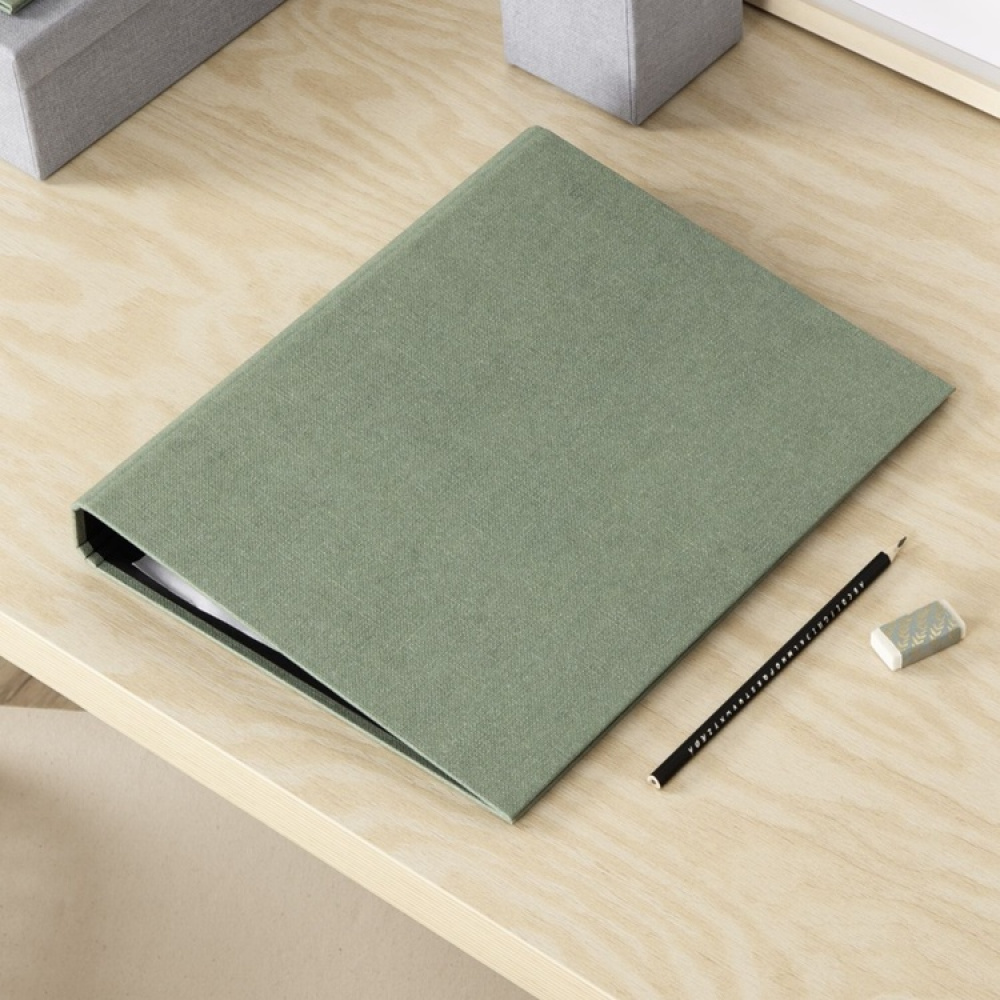 Pärm, BIGSO RINGO CANVAS, Svensk hålstandard i gruppen Förvaring / Kontorsmaterial hos SmartaSaker.se (42454)