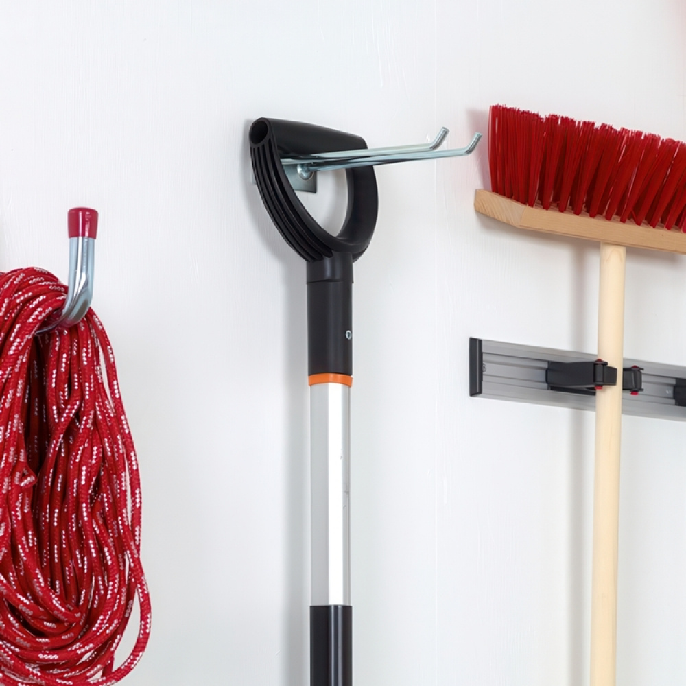 Redskapshållare, 10 cm, HABO 724, galvaniserat stål i gruppen Förvaring / Förråd- och garageförvaring / Redskapshållare hos SmartaSaker.se (42459)