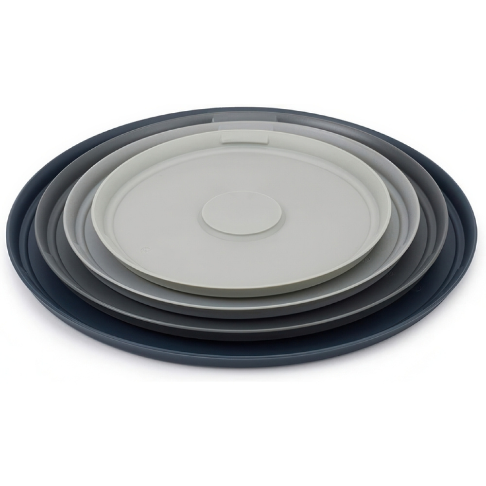 Rostfria skålar med lock, 4 st, PREP & STORE BOWL SET, Joseph Joseph, Silver / Grå i gruppen Förvaring / Köksförvaring / Förvaringsburkar hos SmartaSaker.se (42476)