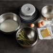 Rostfria skålar med lock, 4 st, PREP & STORE BOWL SET, Joseph Joseph, Silver / Grå Rostfria skålar med lock, 4 st, PREP & STORE BOWL SET, Joseph Joseph, Silver / Grå