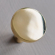 Rund krok / knopp EXMEZ, Ø 3 cm, Blank Mässing Rund krok / knopp EXMEZ, Ø 3 cm, Blank Mässing