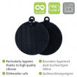 Silikonsvampar för disk, Mjuka, Tåliga, 2 st, DISH SPONGES, Ø 12, Svarta Silikonsvampar för disk, Mjuka, Tåliga, 2 st, DISH SPONGES, Ø 12, Svarta