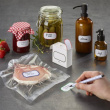 Självhäftande etiketter, Vattenlösliga, 200 st, FRAME ADHESIVE LABELS, 6 x 3 cm, Vita med ram Självhäftande etiketter, Vattenlösliga, 200 st, FRAME ADHESIVE LABELS, 6 x 3 cm, Vita med ram