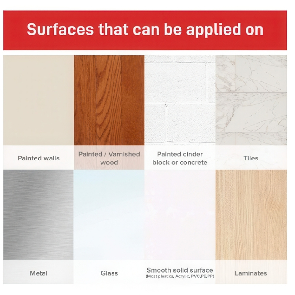 Självhäftande krok, Avtagbar, COMMAND LARGE, 3,5 x H 8,6 cm, Klar i gruppen Förvaring / Badrumsförvaring hos SmartaSaker.se (42522)