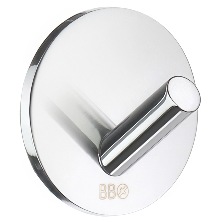 Självhäftande Minikrokar, 4 st, Runda, BESLAGSBODEN, Ø 3 cm i gruppen Förvaring / Magneter och självhäftande / Självhäftande krokar hos SmartaSaker.se (42531)
