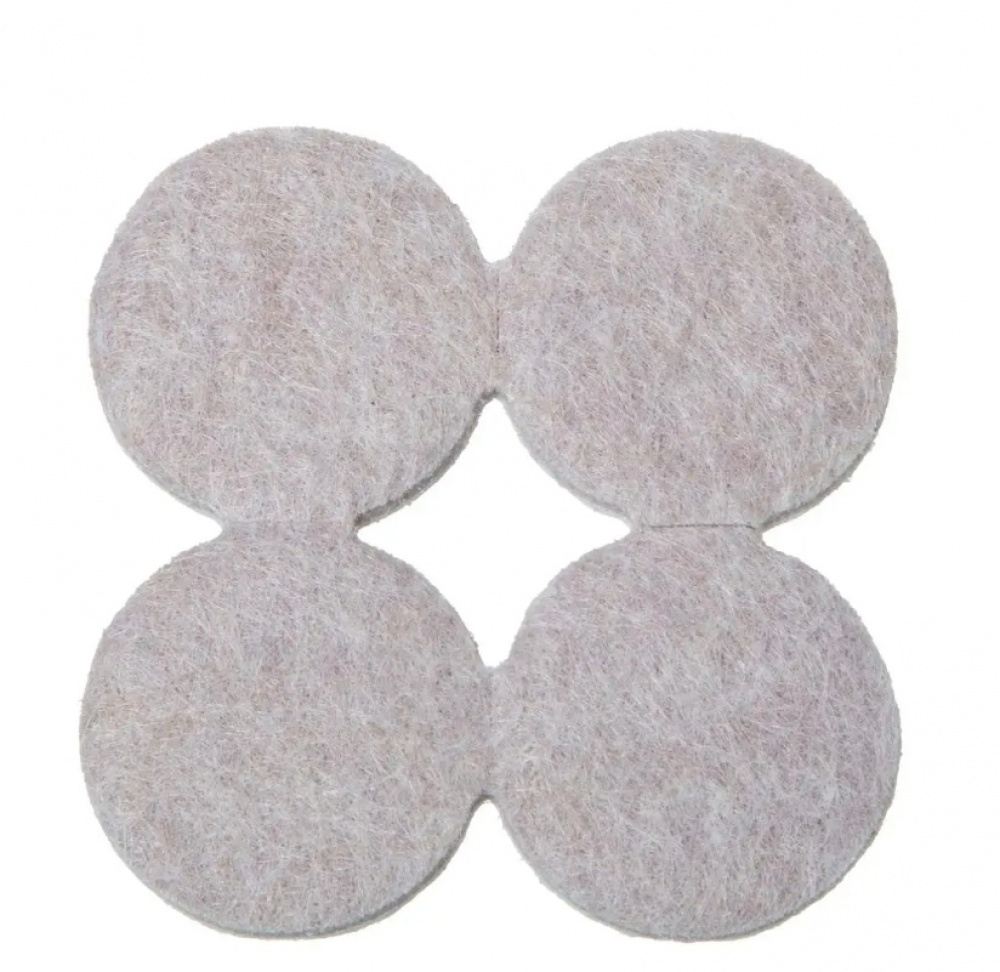 Självhäftande Möbeltassar, 144 st, BIG PACK FURNITURE PADS, Beige i gruppen Förvaring / Städförvaring och sopsortering / Lådmattor hos SmartaSaker.se (42532)