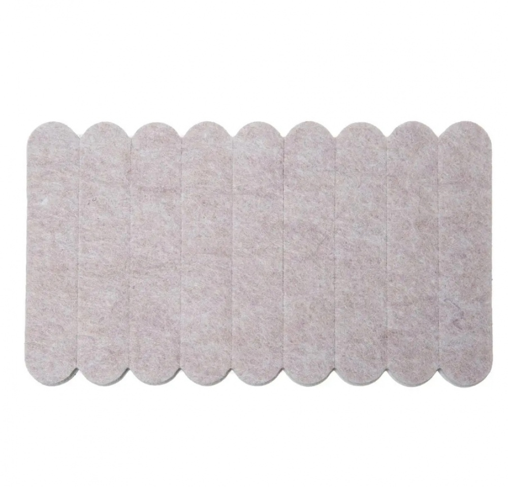 Självhäftande Möbeltassar, 144 st, BIG PACK FURNITURE PADS, Beige i gruppen Förvaring / Städförvaring och sopsortering / Lådmattor hos SmartaSaker.se (42532)
