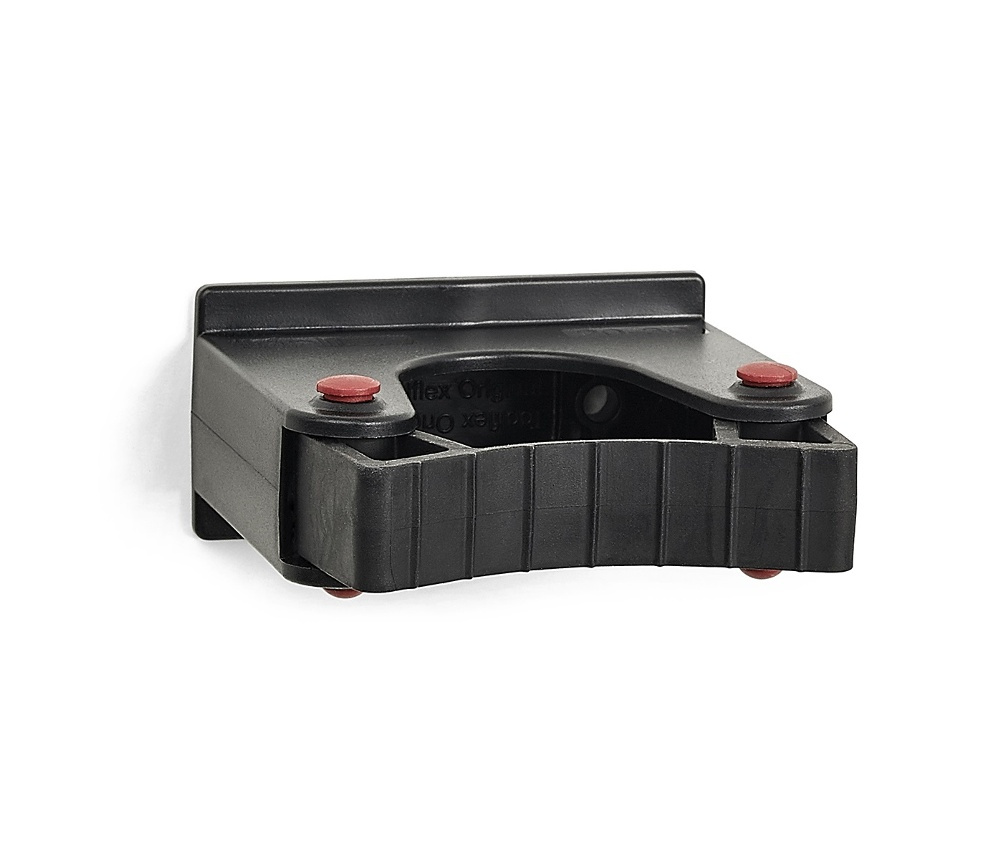 Skafthållare, 2 st, TOOLFLEX ORGINAL, 2-3 cm, Svart i gruppen Förvaring / Städförvaring och sopsortering / Hållare till städskåpet hos SmartaSaker.se (42538)