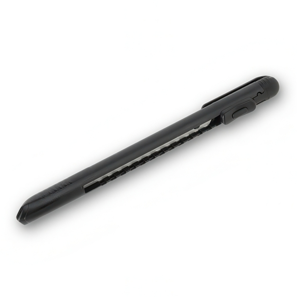 Skalpell, MIDORI PEN CUTTER,∅1 cm × 14 cm, svart i gruppen Förvaring / Kontorsmaterial hos SmartaSaker.se (42539)
