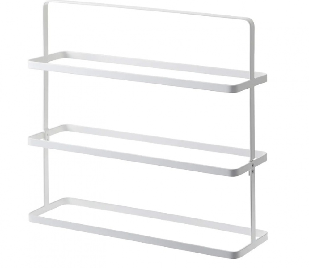 Skohylla , smalt och flyttbart, Metall, TOWER WIDE, 50 x 14 x H 45,5 cm, Yamazaki, Vit i gruppen Förvaring / Hallförvaring / Skohyllor hos SmartaSaker.se (42552)