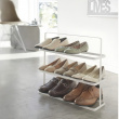 Skohylla , smalt och flyttbart, Metall, TOWER WIDE, 50 x 14 x H 45,5 cm, Yamazaki, Vit Skohylla , smalt och flyttbart, Metall, TOWER WIDE, 50 x 14 x H 45,5 cm, Yamazaki, Vit