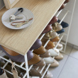 Skohylla med 6 hyllplan, TOWER WOOD TOP, 66 x 25 x H 87 cm, Yamazaki Skohylla med 6 hyllplan, TOWER WOOD TOP, 66 x 25 x H 87 cm, Yamazaki