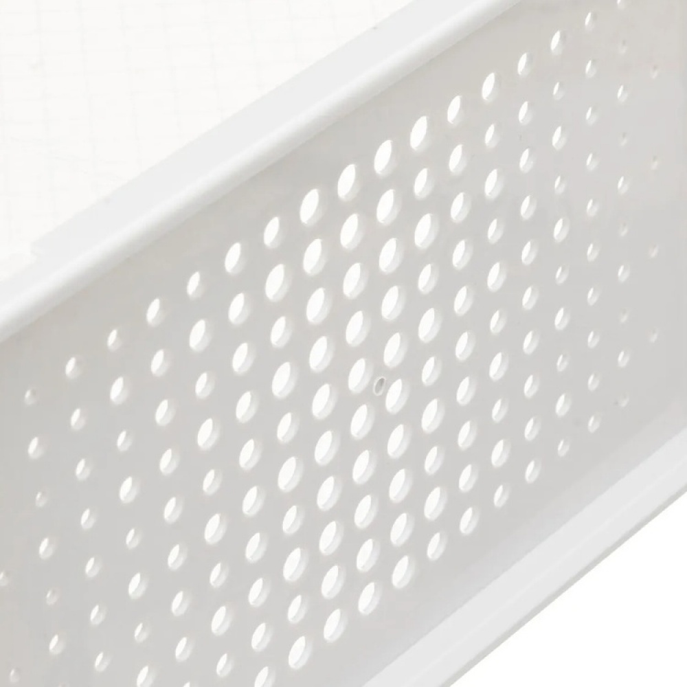 Skolåda, Stapelbar, MEDIUM RANGE CHAUS BOX, 33,5 x 23,2 x H 14 cm, Vit / Transparent i gruppen Förvaring / Garderobsförvaring / Skoförvaring hos SmartaSaker.se (42565)