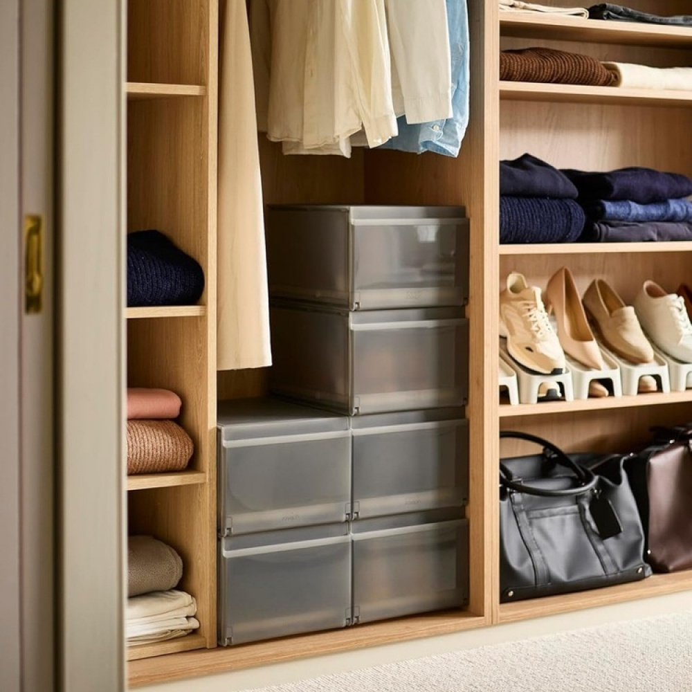 Skolådor, Slide-out, 2 stycken, PREMIUM SHOE CASE, Joseph Joseph, Grå i gruppen Förvaring / Garderobsförvaring / Skoförvaring hos SmartaSaker.se (42568)