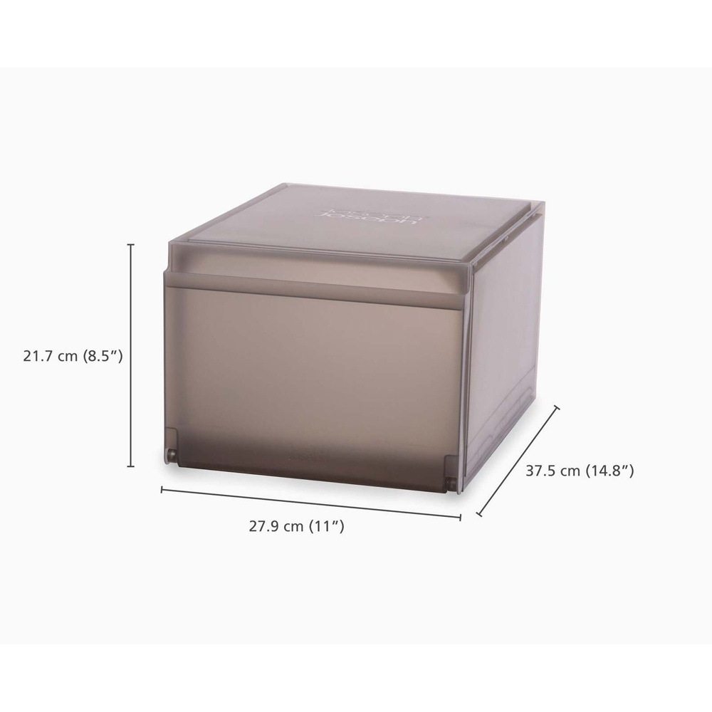 Skolådor, Slide-out, 2 stycken, PREMIUM SHOE CASE, Joseph Joseph, Grå i gruppen Förvaring / Garderobsförvaring / Skoförvaring hos SmartaSaker.se (42568)