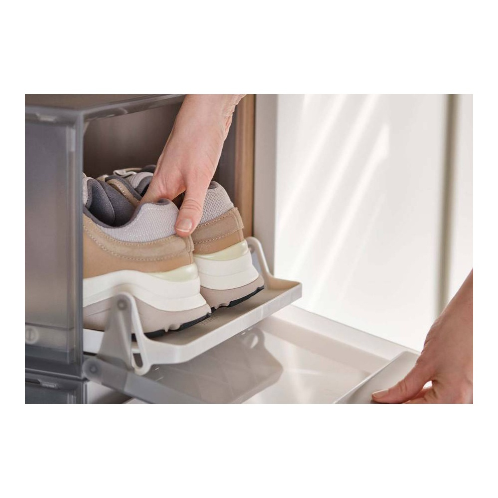 Skolådor, Slide-out, 6 stycken, PREMIUM SHOE CASE, Joseph Joseph, Grå i gruppen Förvaring / Garderobsförvaring / Skoförvaring hos SmartaSaker.se (42569)