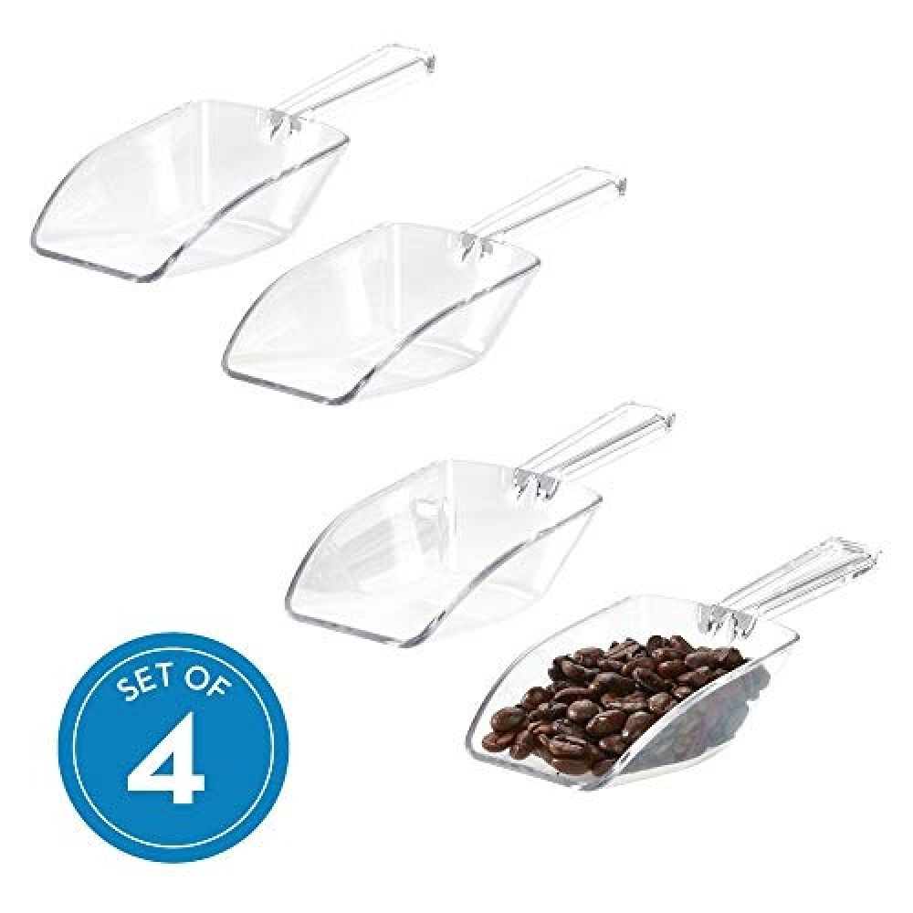Skopor för torrvaror, 4 stycken, LARGE BASIC SCOOPS, Klara i gruppen Förvaring / Köksförvaring hos SmartaSaker.se (42573)