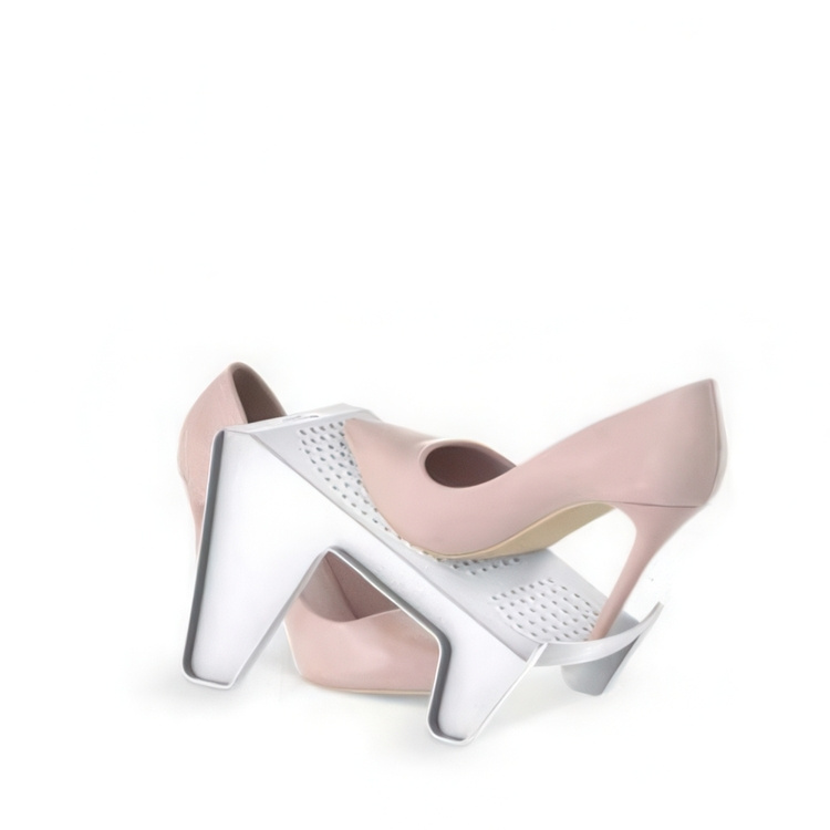 Skoställ, STEP - SPACE SAVING, Smart skoförvaring, Vit i gruppen Förvaring / Hallförvaring / Skohyllor hos SmartaSaker.se (42583)