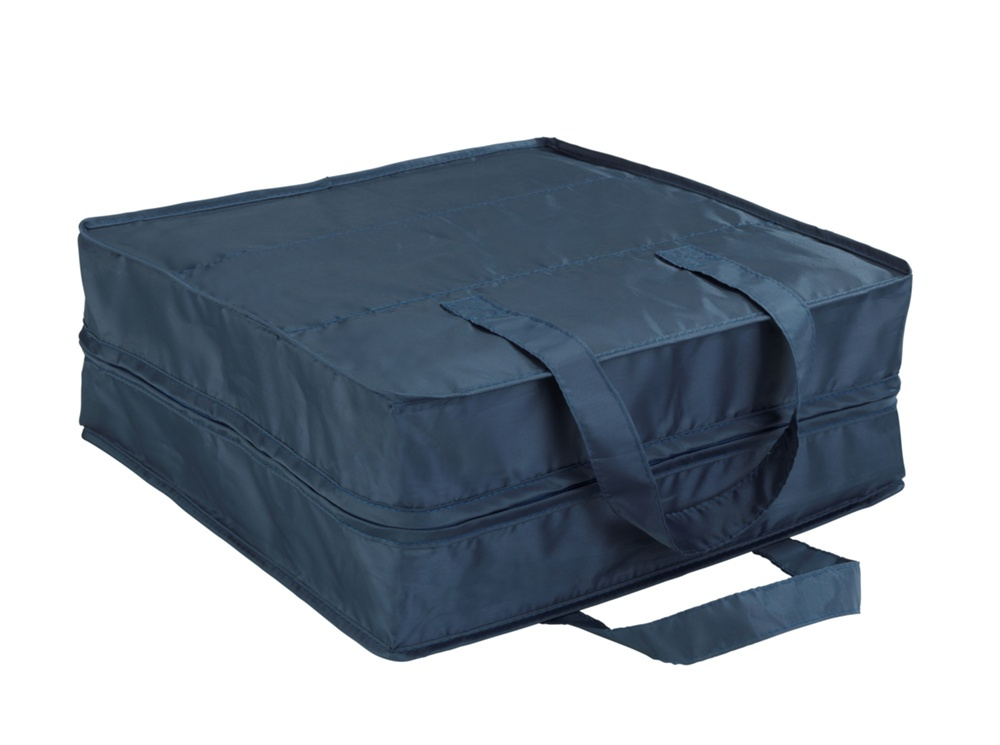 Skoväska för 6 par skor, BUSINES BLUE, 36,5 x 36,5 x 15,5 cm , Blå i gruppen Förvaring / Garderobsförvaring / Skoförvaring hos SmartaSaker.se (42589)