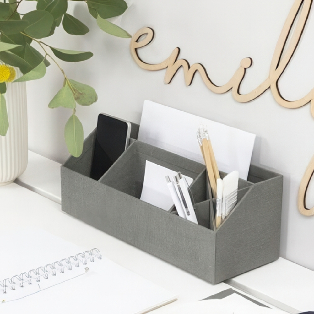 Skrivbordsställ, BIGSO ELISA DESKTOP ORGANIZER CANVAS i gruppen Förvaring / Kontorsmaterial hos SmartaSaker.se (42597)