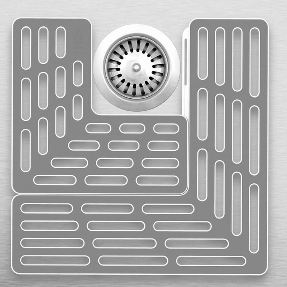 Skydd i diskhon, Justerbart, SINK SAVER, Joseph Joseph, Mörkgrå i gruppen Förvaring / Köksförvaring / Diskställ och diskbänk hos SmartaSaker.se (42608)