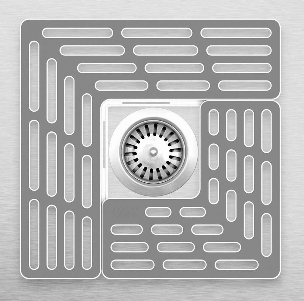 Skydd i diskhon, Justerbart, SINK SAVER, Joseph Joseph, Mörkgrå i gruppen Förvaring / Köksförvaring / Diskställ och diskbänk hos SmartaSaker.se (42608)