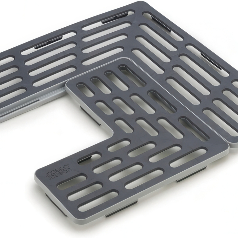 Skydd i diskhon, Justerbart, SINK SAVER, Joseph Joseph, Mörkgrå i gruppen Förvaring / Köksförvaring / Diskställ och diskbänk hos SmartaSaker.se (42608)