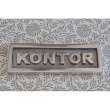 Skylt med ram, KONTOR, 10 x H 3,5 cm, Exmez, Sandgjuten aluminium Skylt med ram, KONTOR, 10 x H 3,5 cm, Exmez, Sandgjuten aluminium