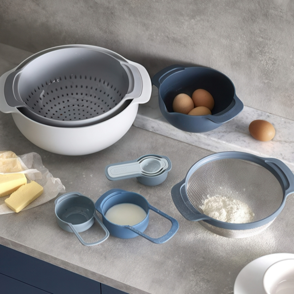 Skålar och mått, 9 delar, NEST BOWL SET, Joseph Joseph i gruppen Förvaring / Köksförvaring hos SmartaSaker.se (42641)