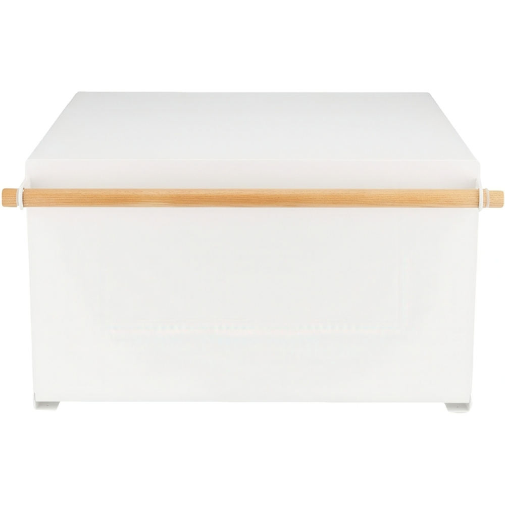 Skåp för torrvaror, Metall, TOSCA BREAD CASE, 43 x 36,5 x H 24 cm, Yamazaki, Vit i gruppen Förvaring / Köksförvaring hos SmartaSaker.se (42642)