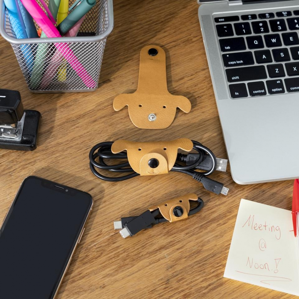 Sladdhållare, Hund, 3 st, DOG CABLE TIES, Kikkerland, Natur i gruppen Förvaring / Kontorsmaterial hos SmartaSaker.se (42645)