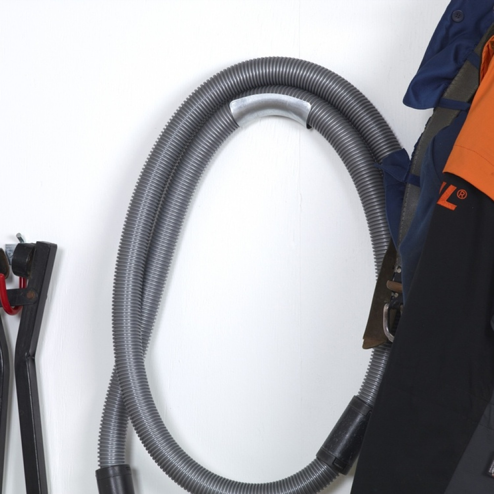 Slanghållare för dammsugare, HABO HOSE HOLDER , Metall i gruppen Förvaring / Städförvaring och sopsortering / Hållare till städskåpet hos SmartaSaker.se (42647)
