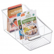 Sluttande Låda för kryddpåsar, bred, Fyra fack, COOKING PACKETS ORGANIZER, 15,2 x 26,7 cm, Transparent Sluttande Låda för kryddpåsar, bred, Fyra fack, COOKING PACKETS ORGANIZER, 15,2 x 26,7 cm, Transparent