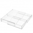 Sluttande smikställ, Utdragbart, THE HOME EDIT ANGELD ORGANIZER, 17,1 till 33 cm, Klar Sluttande smikställ, Utdragbart, THE HOME EDIT ANGELD ORGANIZER, 17,1 till 33 cm, Klar