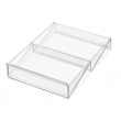Sluttande smikställ, Utdragbart, THE HOME EDIT ANGELD ORGANIZER, 17,1 till 33 cm, Klar Sluttande smikställ, Utdragbart, THE HOME EDIT ANGELD ORGANIZER, 17,1 till 33 cm, Klar