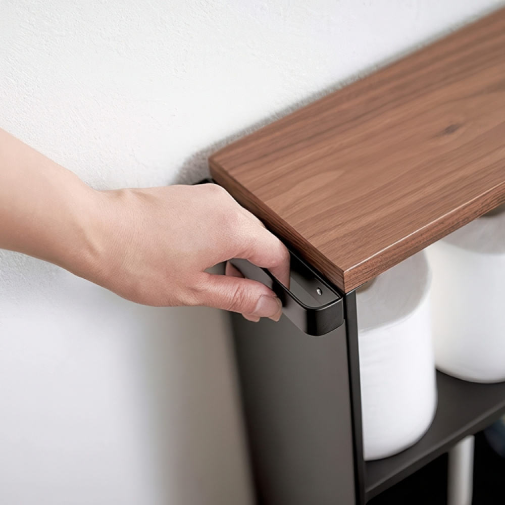 Smal förvaringsvagn, TOWER ROLLING SLIM CART, 13 x 47,5 x H 68 cm i gruppen Förvaring / Köksförvaring hos SmartaSaker.se (42653)