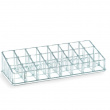 Sminkställ för Läppstift, 24 fack, LIVING LIPSTICK ORGANIZER, 22,7 x 9 x H 5 cm, Klar akryl Sminkställ för Läppstift, 24 fack, LIVING LIPSTICK ORGANIZER, 22,7 x 9 x H 5 cm, Klar akryl