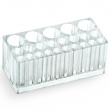 Sminkställ för penslar, 23 fack, MAKE UP ORGANIZER, 13 x 5,7 x H 5,5 cm, Klar Sminkställ för penslar, 23 fack, MAKE UP ORGANIZER, 13 x 5,7 x H 5,5 cm, Klar