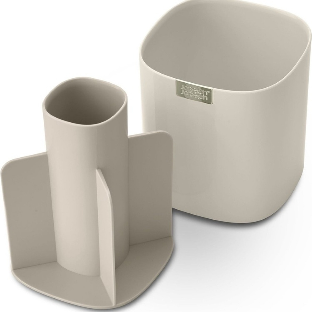 Sminkställ för penslar, VIVA MAKE UP BRUSH POT, Joseph Joseph, Benvit i gruppen Förvaring / Badrumsförvaring / Sminkförvaring hos SmartaSaker.se (42663)